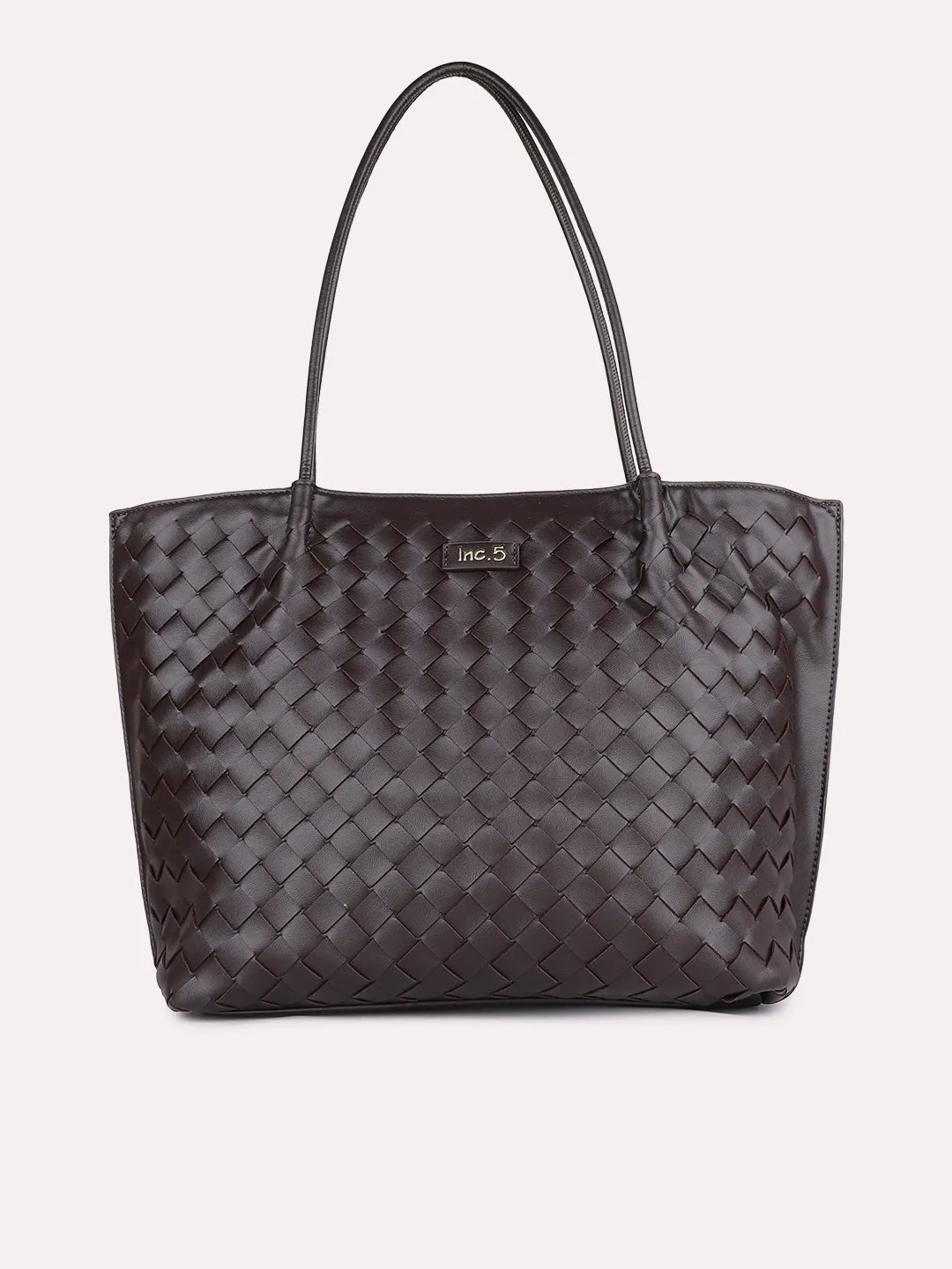 Women Casual Purple Textured Shoulder Bag With Zipper