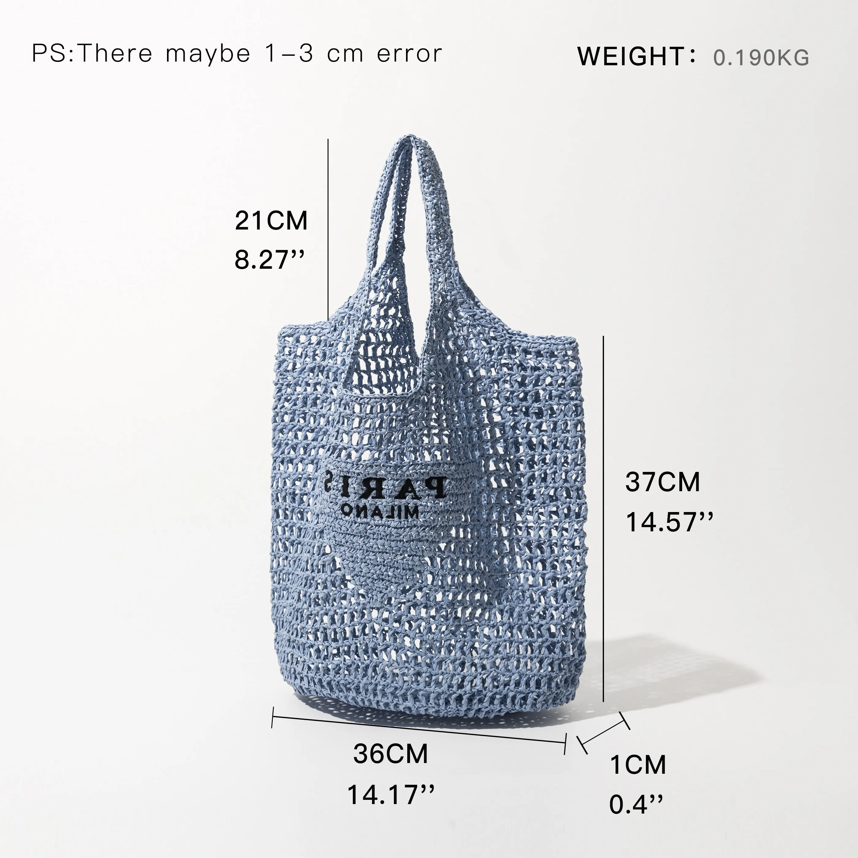 Women Plaited Raffia Straw Bag